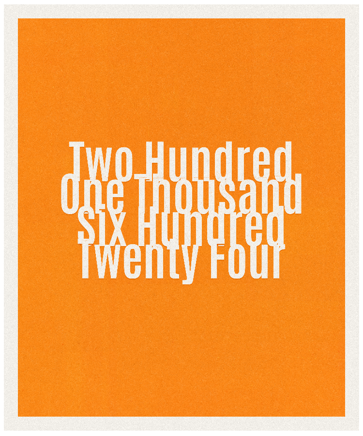 Count #201624