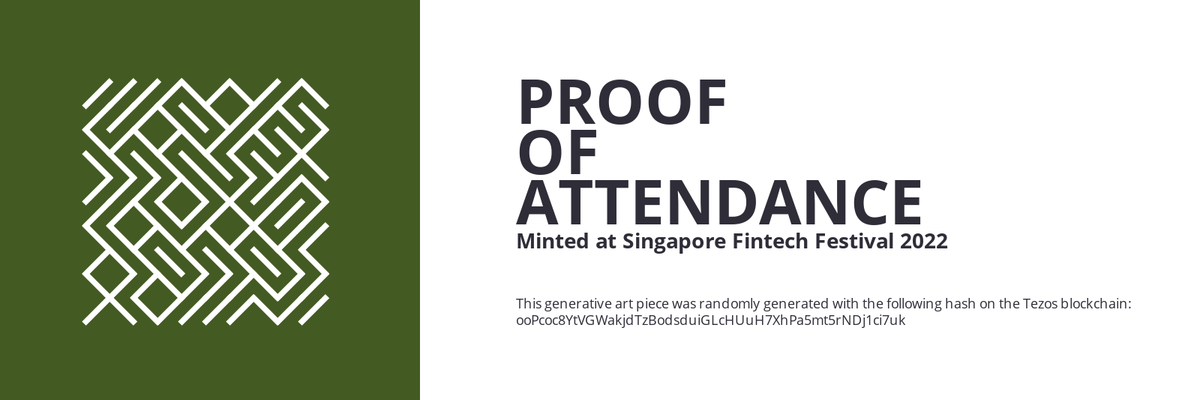 SFF2022 Proof of Attendance Token #1230