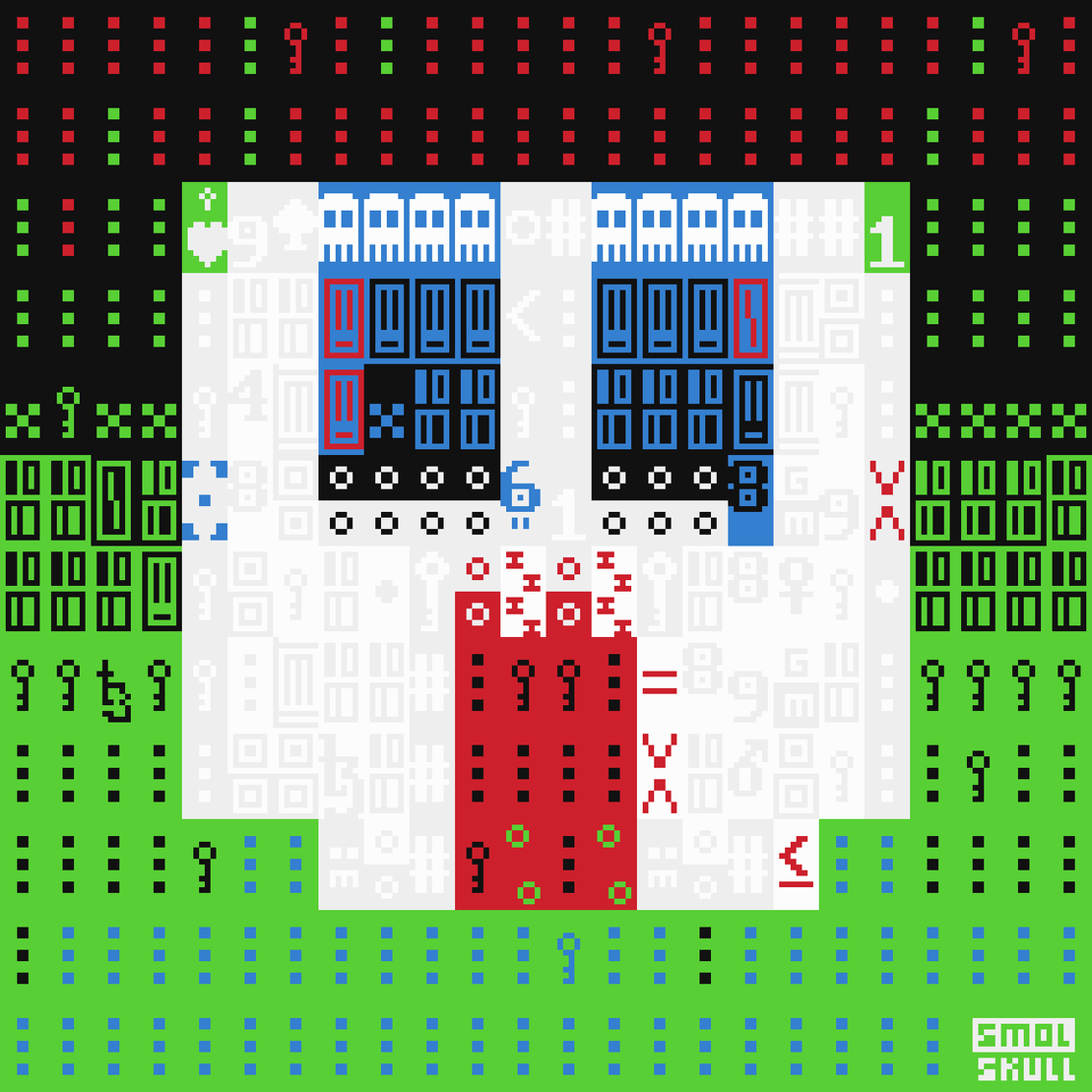 ASCII-SMOLSKULL #77