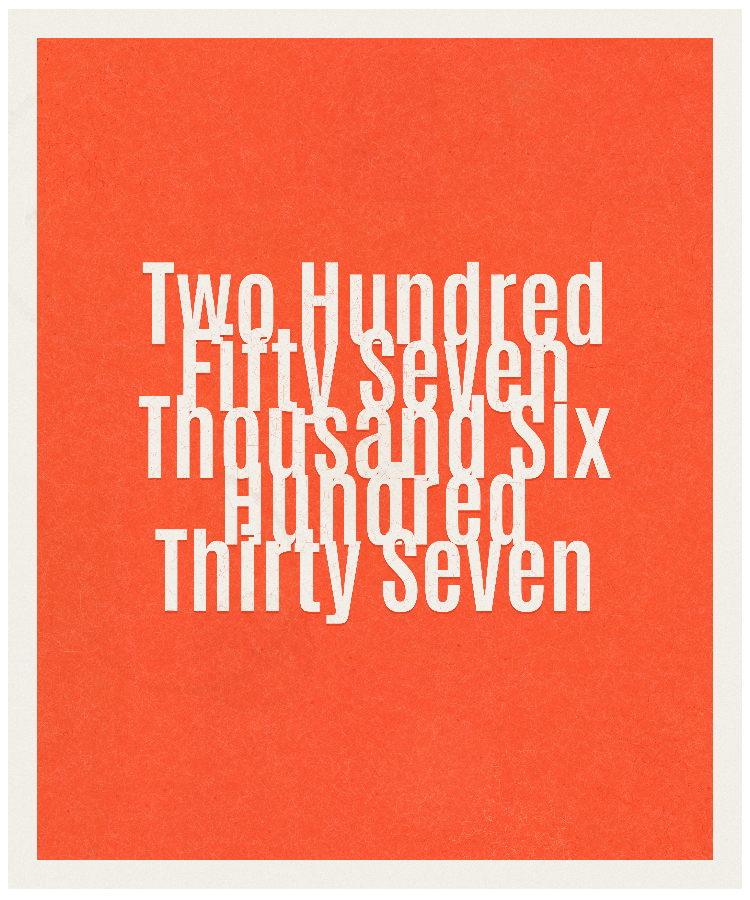 Count #257637