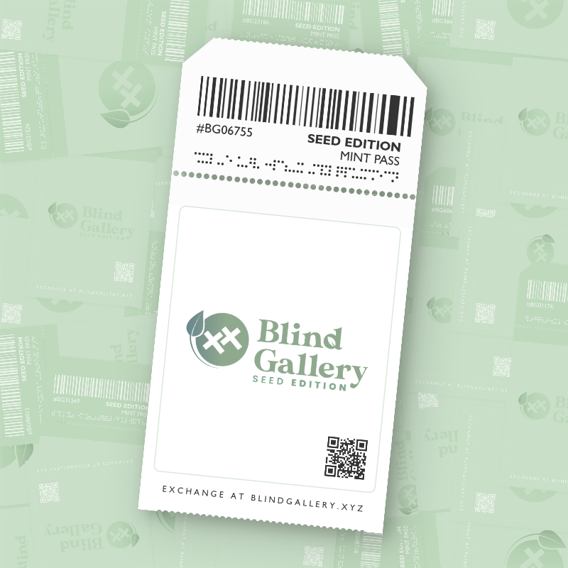 Blind Gallery Mint Pass (Seed Edition) #432