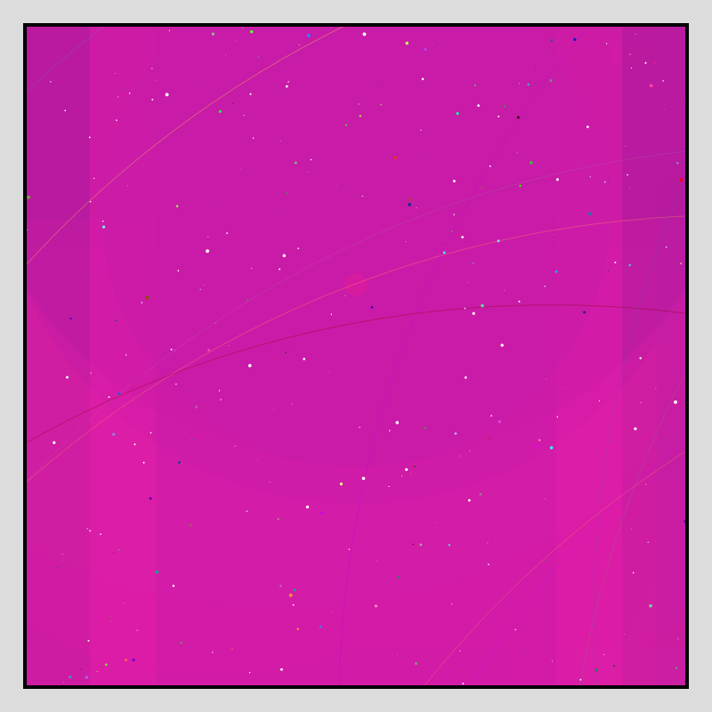 Color Field Starry B #129