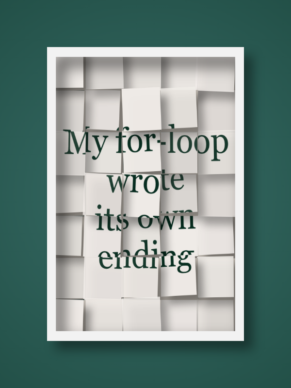 The Metaphor Machine #7809