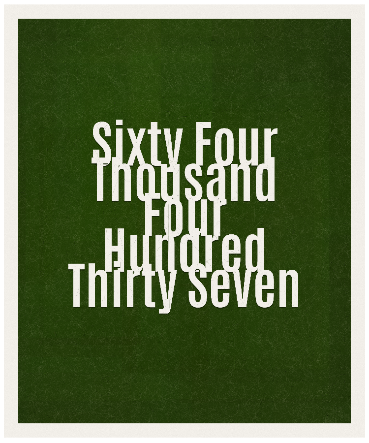 Count #64437