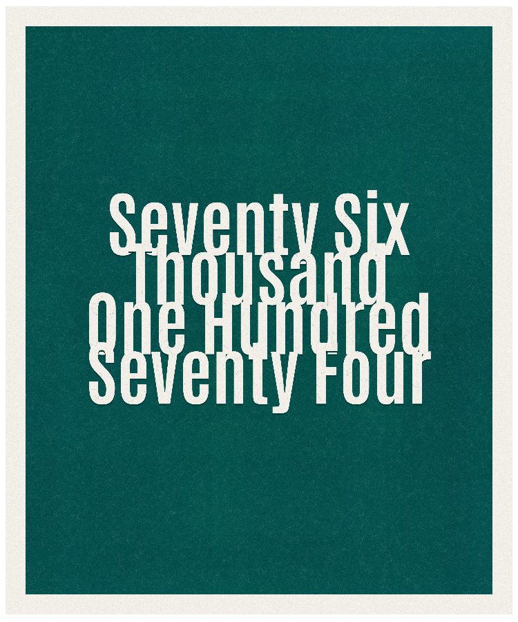 Count #76174