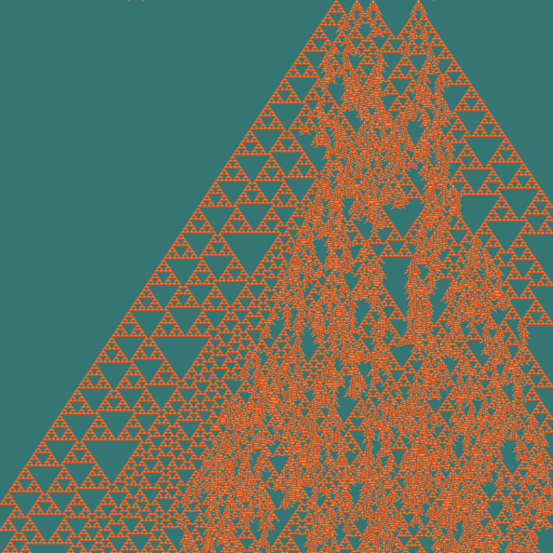 Totalistic Cellular Automata #354