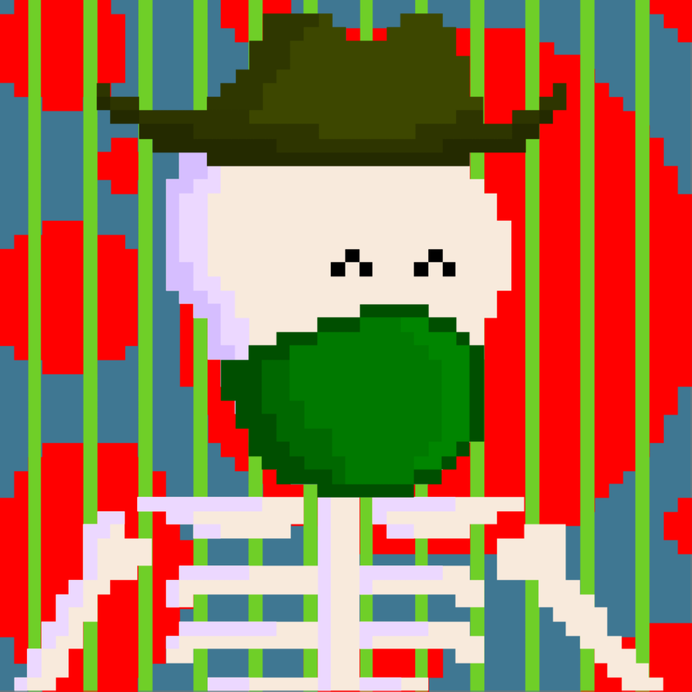 PIXEL SKULLETTI 1 #62