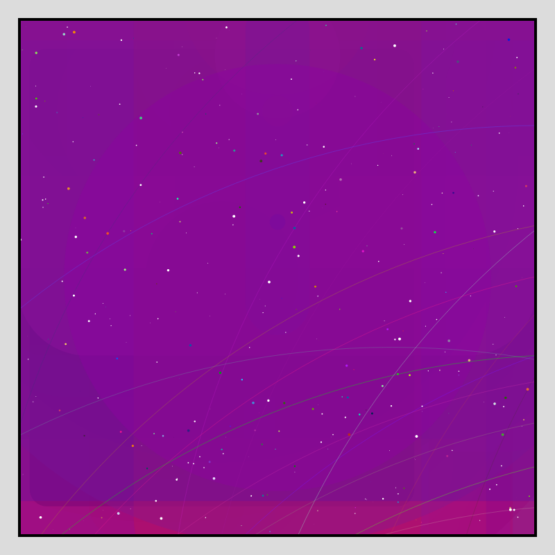 Color Field Starry B #138