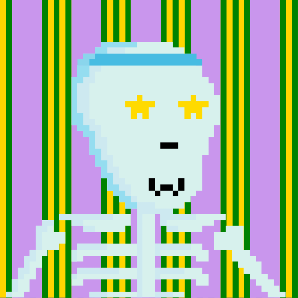 PIXEL SKULLETTI 1 #211