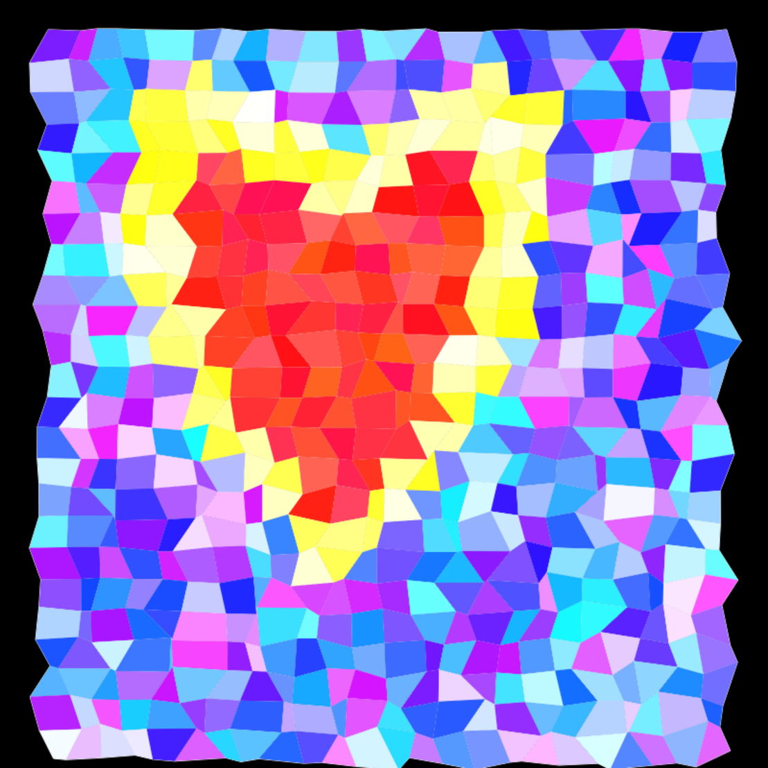 Heart mosaic #3