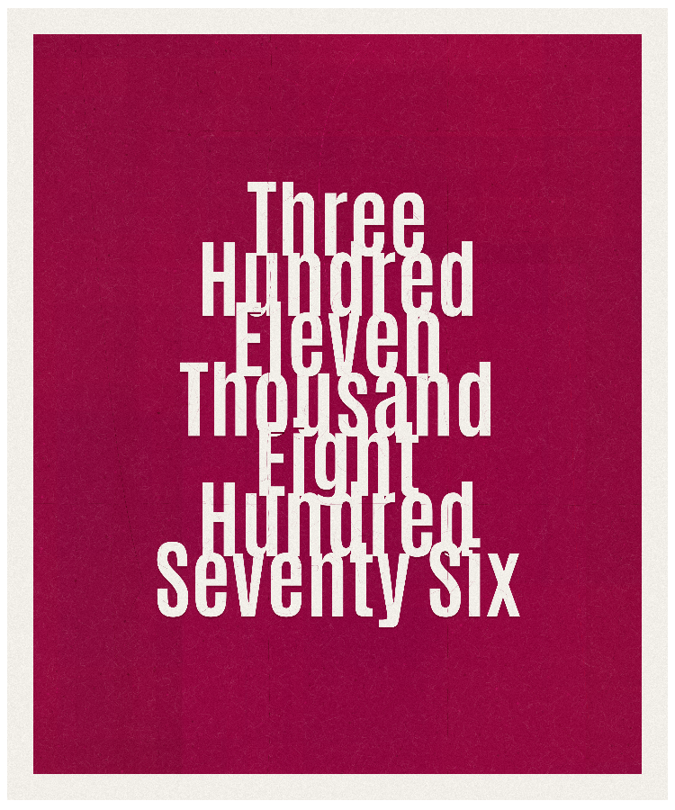 Count #311876
