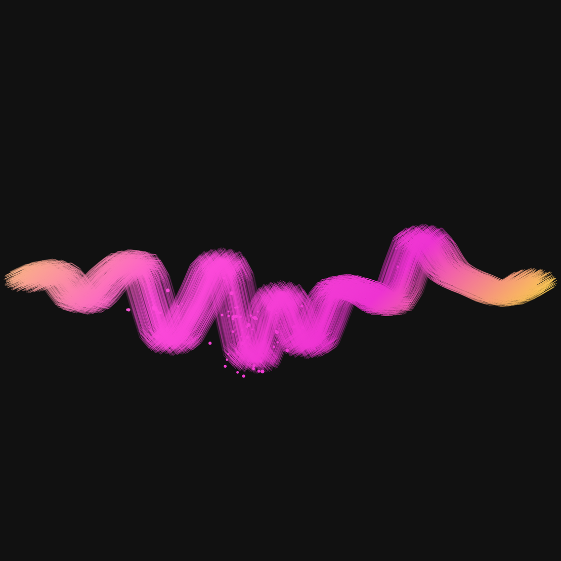 Brush Squigl #155