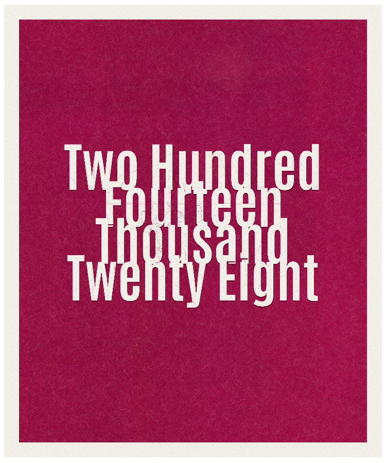 Count #214028