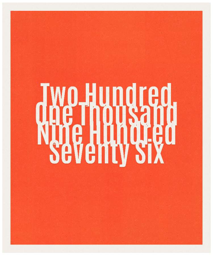 Count #201976