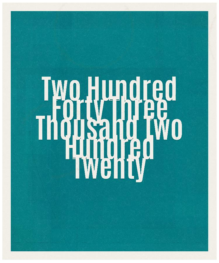 Count #243220