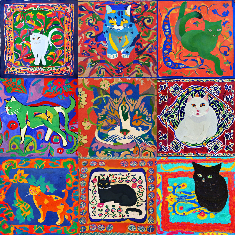 99 Patchworks of 9 Lives #4