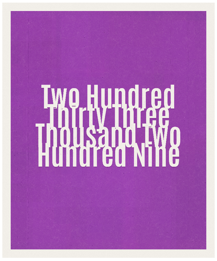 Count #233209