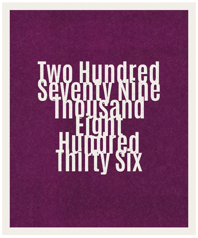 Count #279836