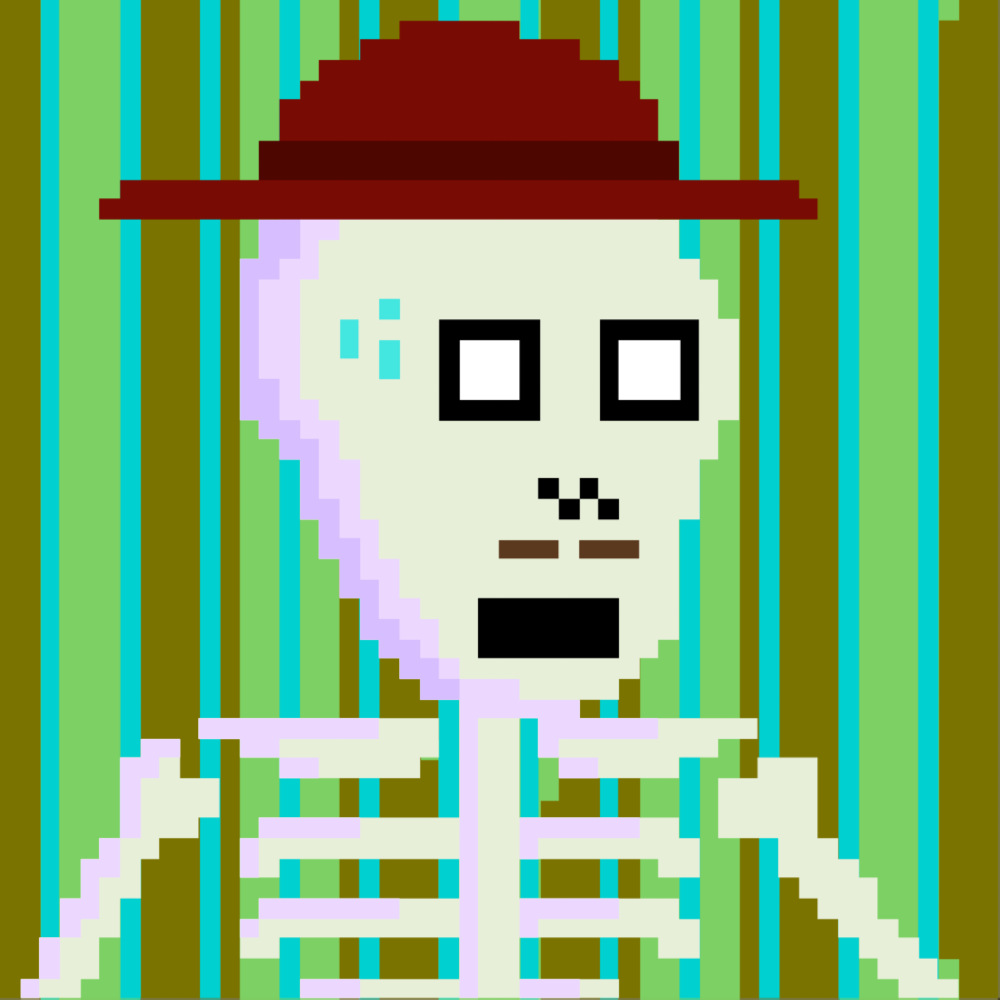 PIXEL SKULLETTI 1 #260