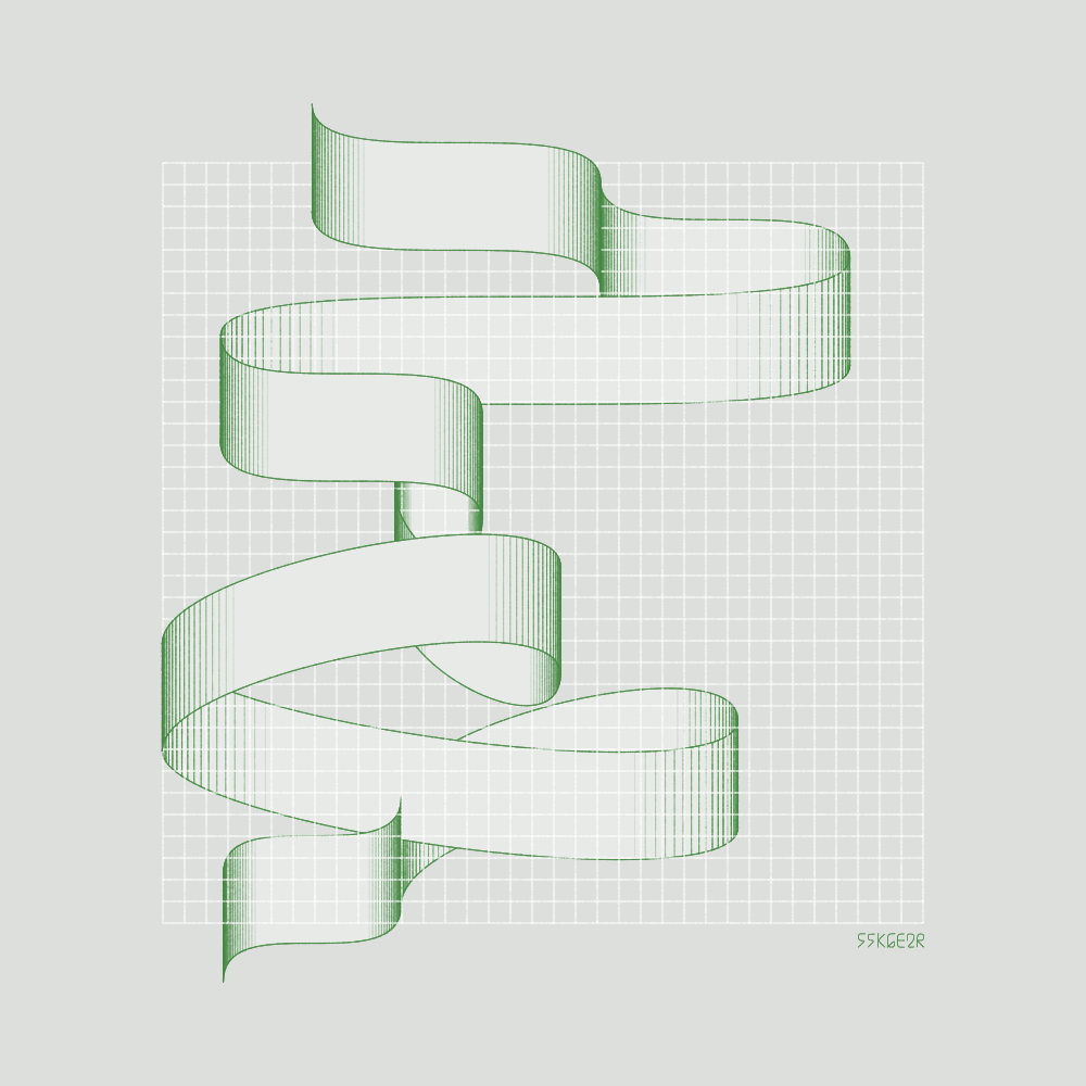 _ribbon study_ #158