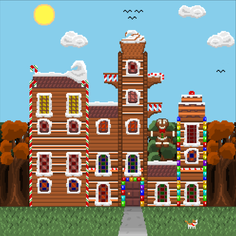 2D Mansion Candy House #53