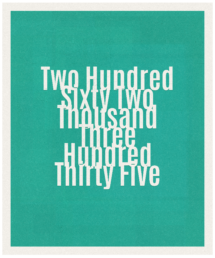 Count #262335