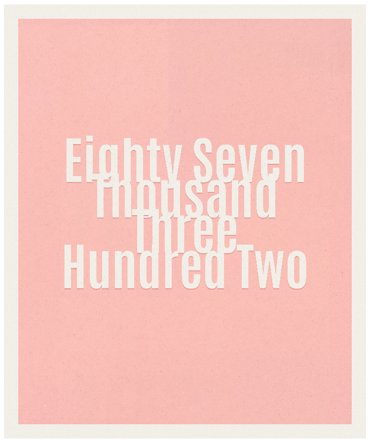 Count #87302