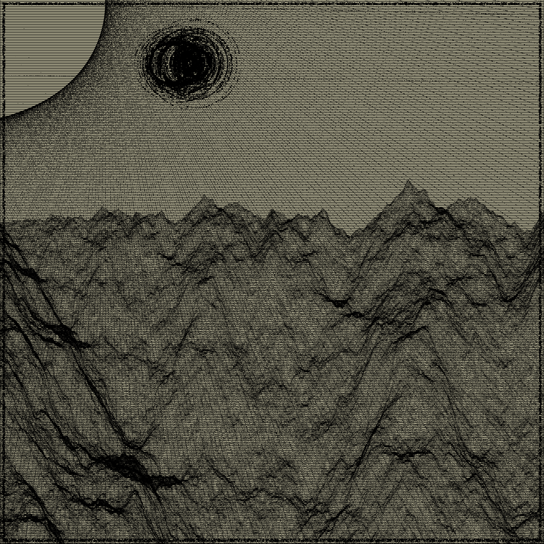 Surreal classic generative landscape #67