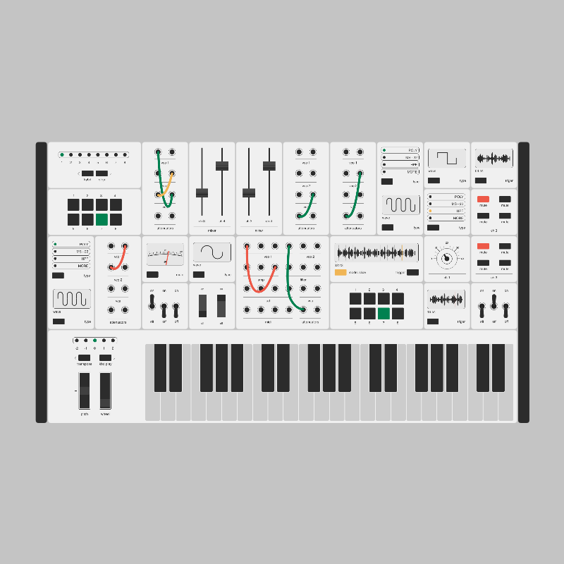 Modular synthesizer #61