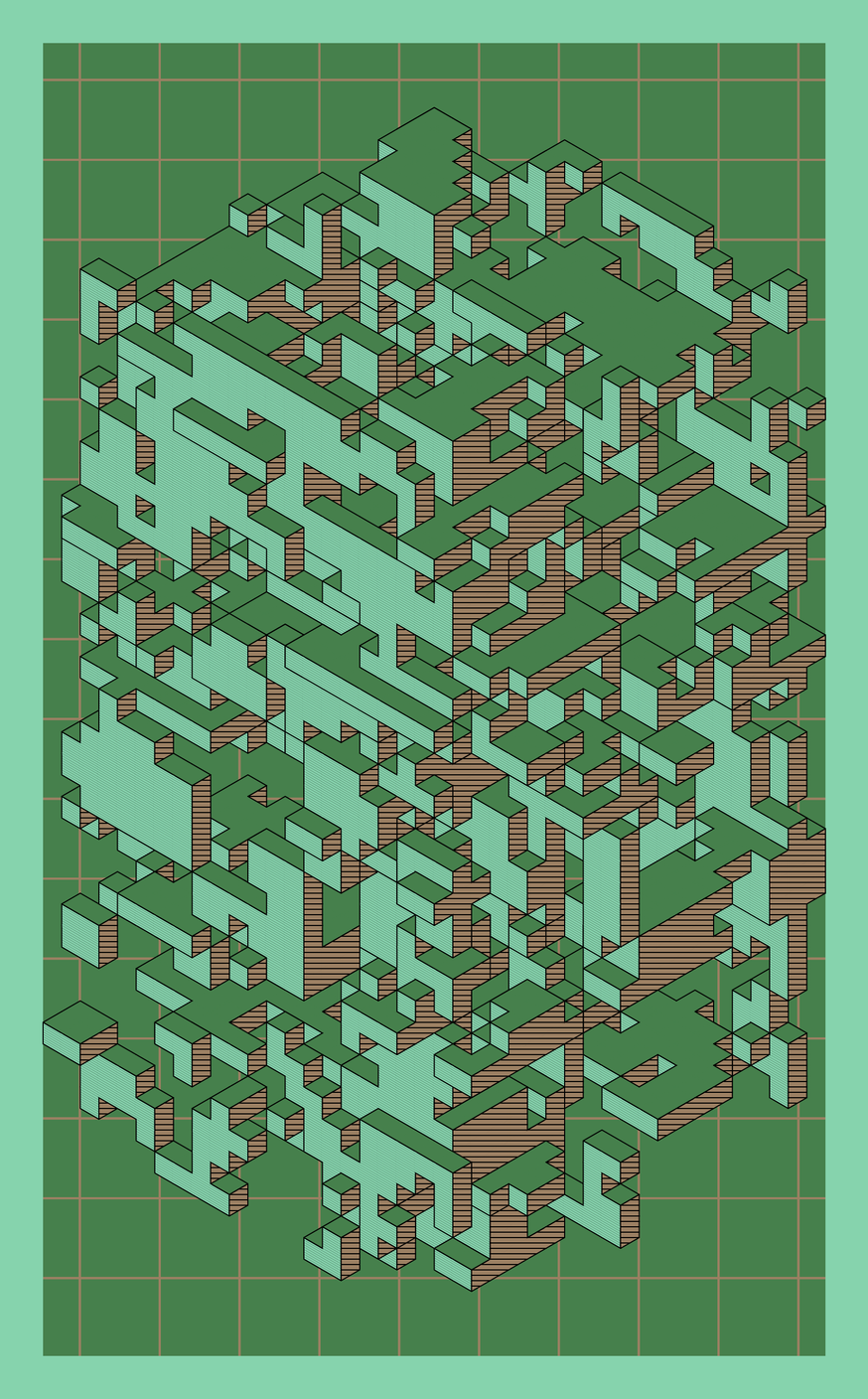 Corroding Cubes #40