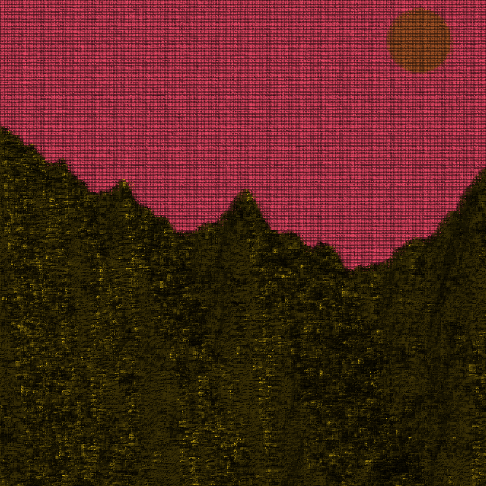 Classic generative landscape V2 #79