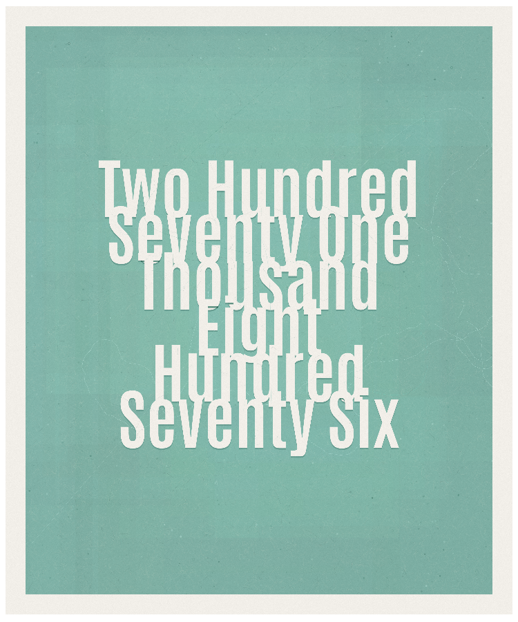 Count #271876