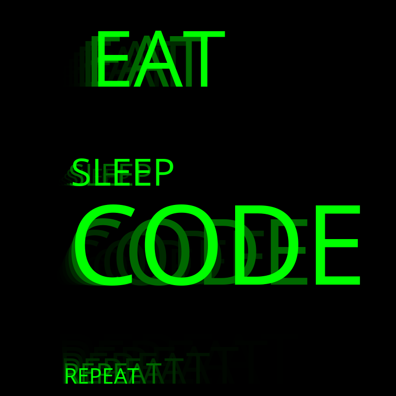 Eat Sleep Code Repeat #11