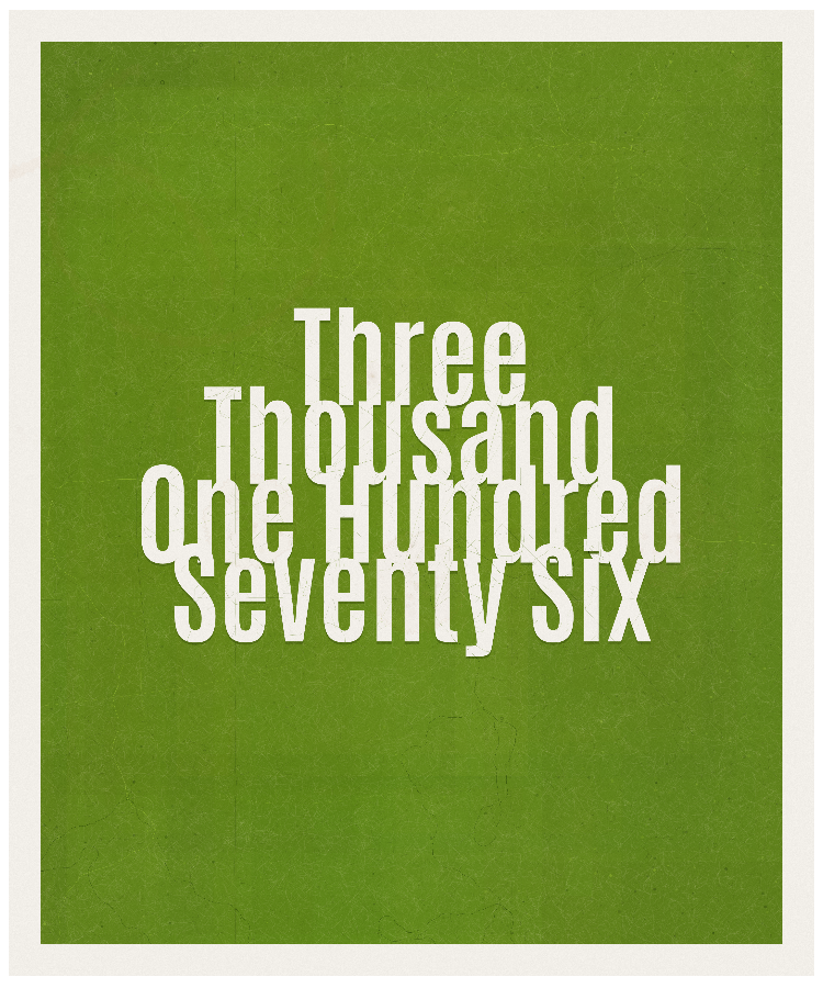 Count #3176