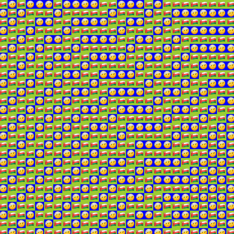 Elementary Cellular Emoji Automata #887