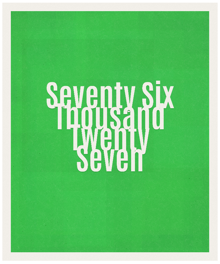 Count #76027