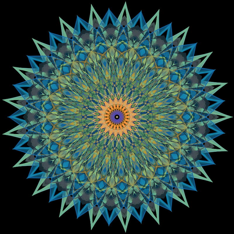 Morphing Mandala - #fxhashturnsone charity #69