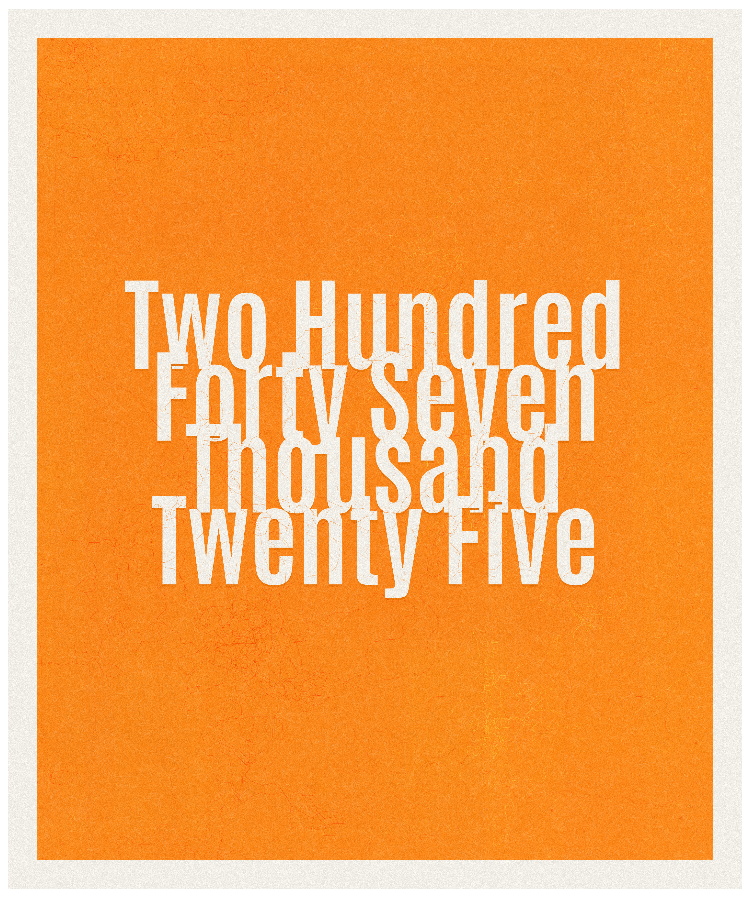 Count #247025