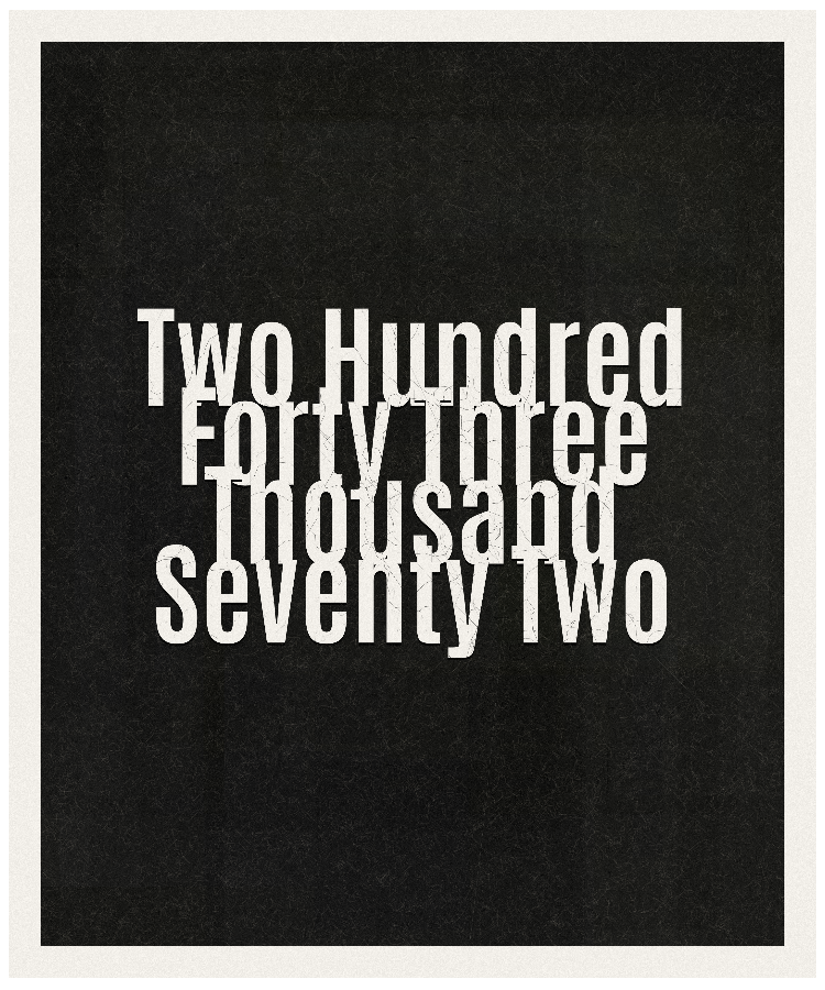 Count #243072