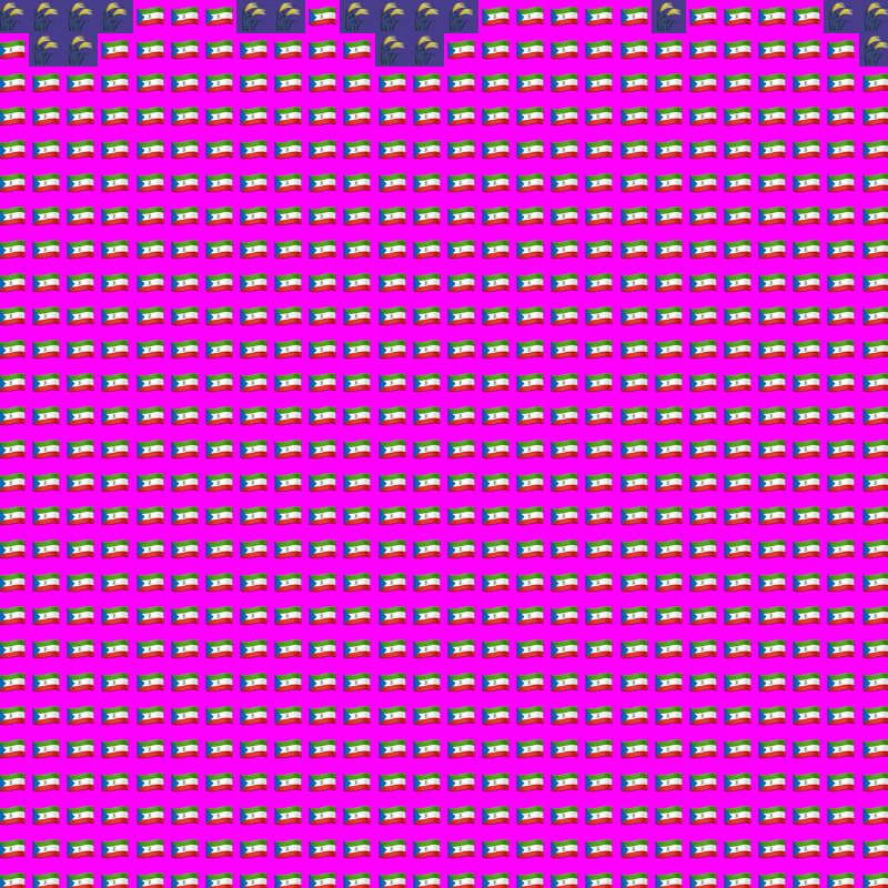 Elementary Cellular Emoji Automata #731