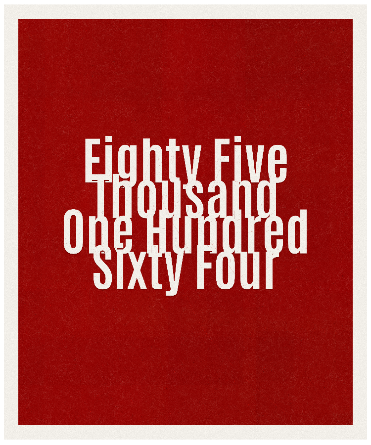 Count #85164