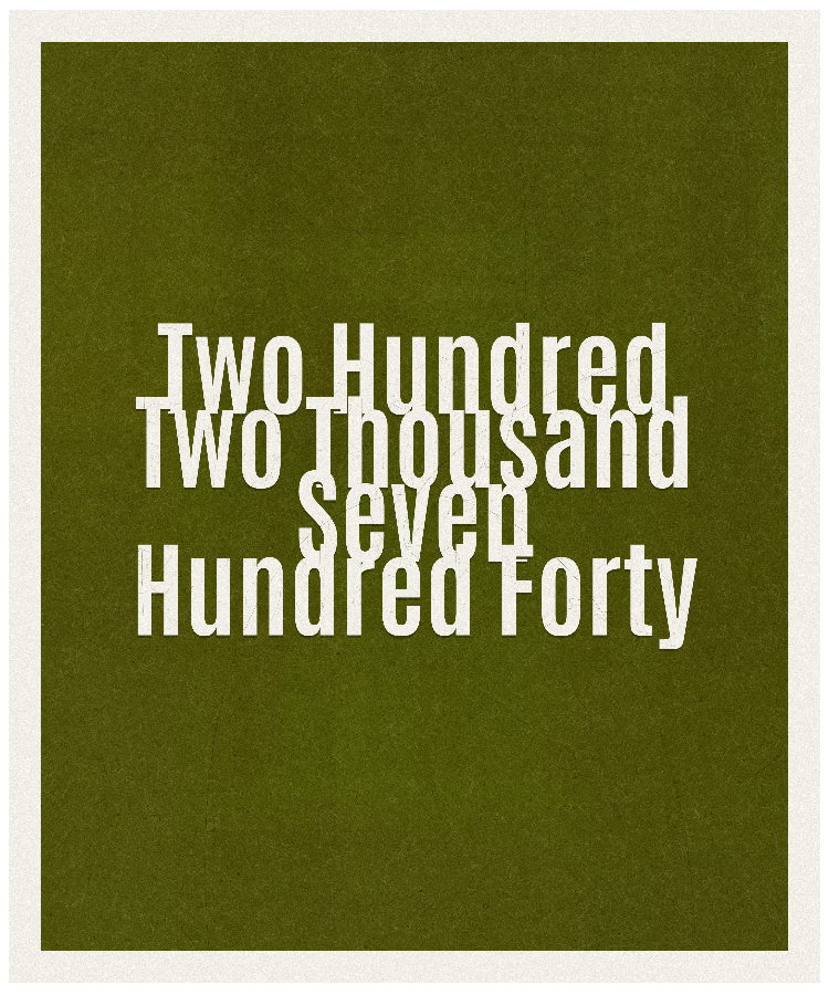 Count #202740