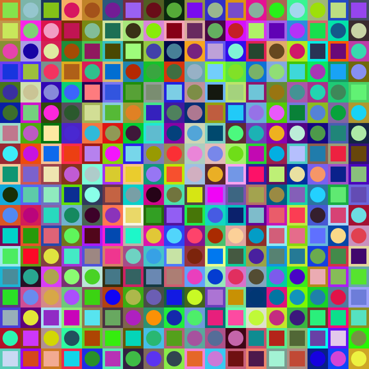 Square Dot Composition #102