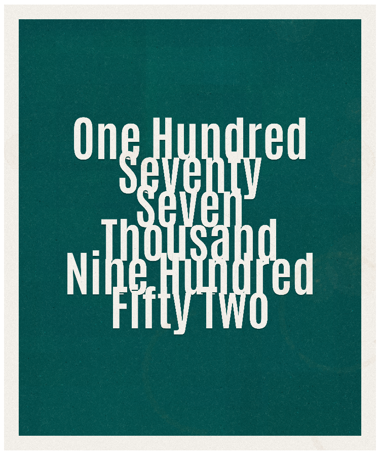 Count #177952