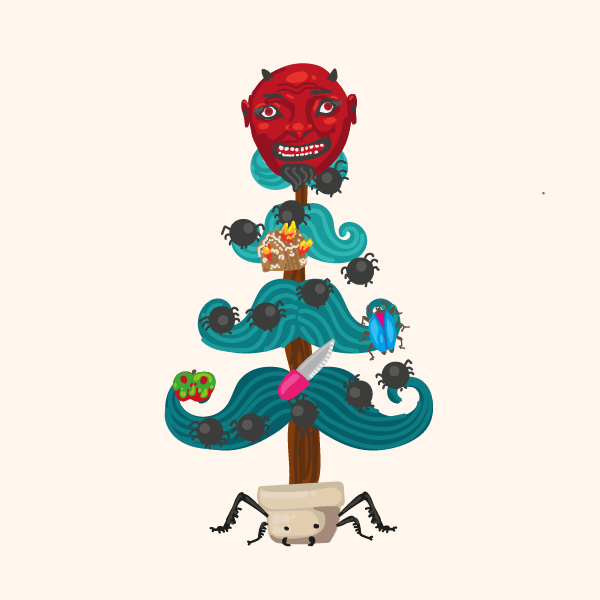 Creepy Christmas Tree For You! #12