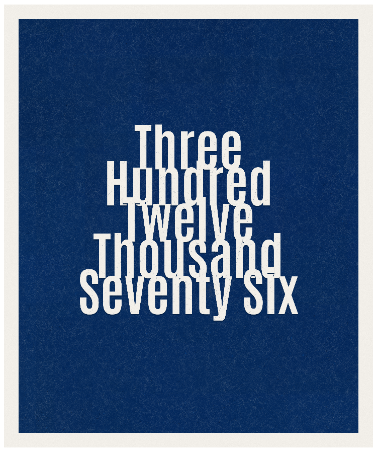Count #312076