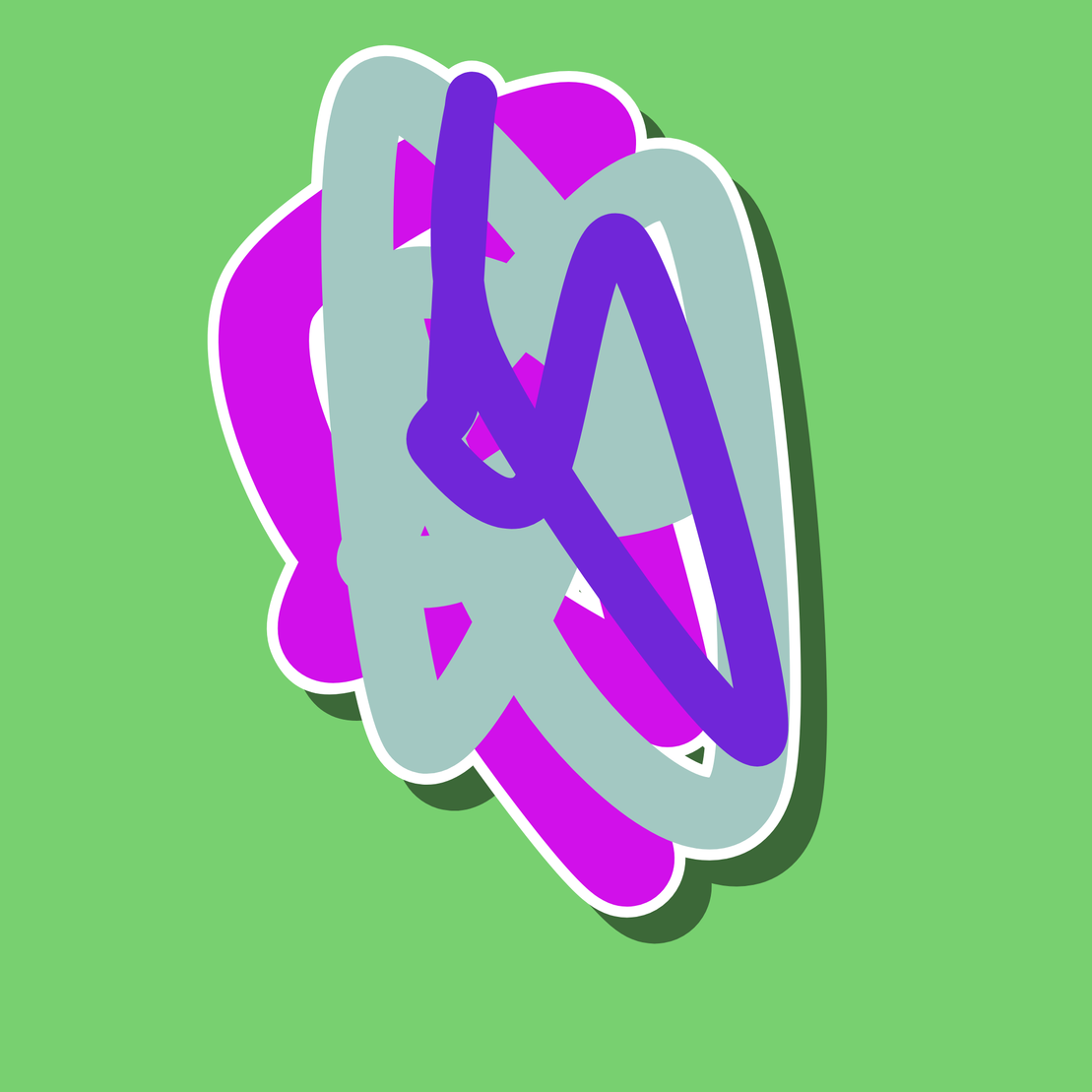 Generative Gestural Abstraction 1 #22