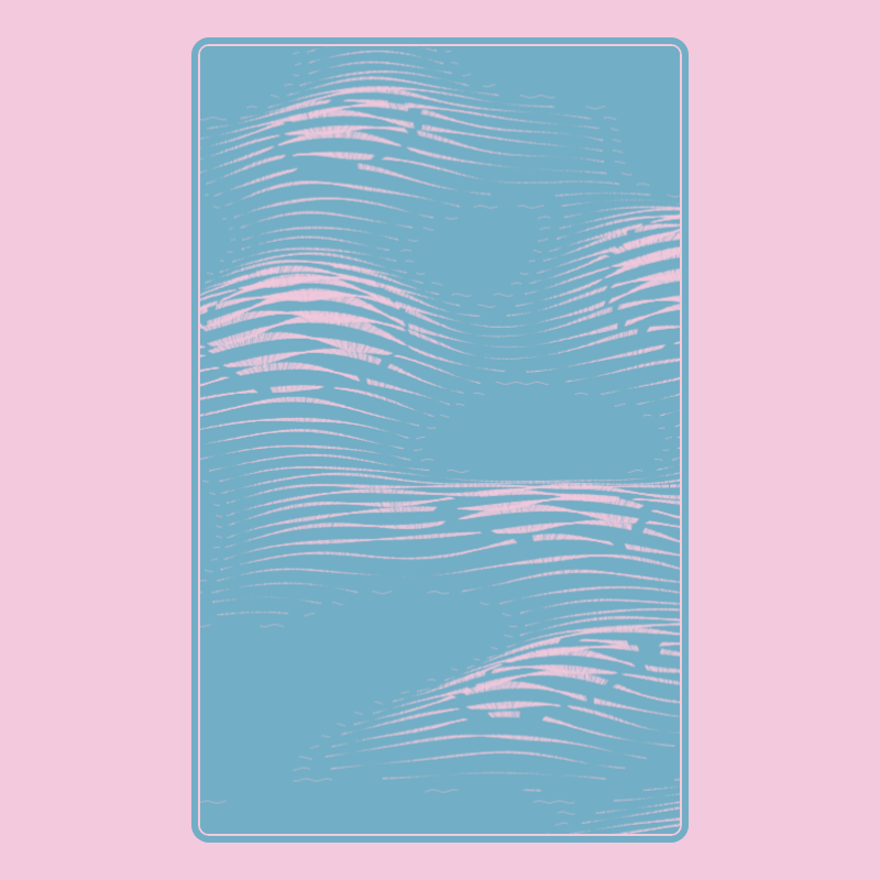 Topographic Playing Card #21