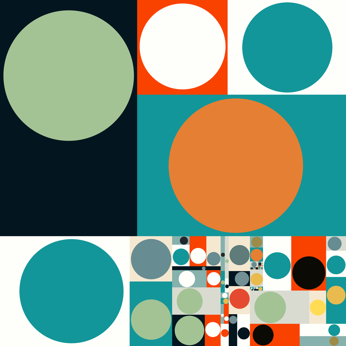 An Increasing Series Of Dots #61