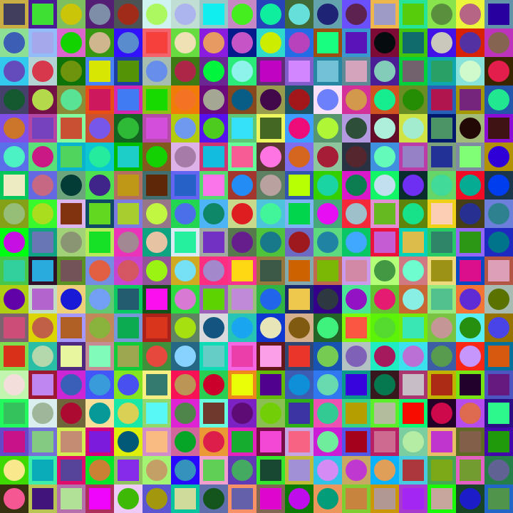Square Dot Composition #99